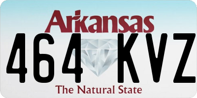 AR license plate 464KVZ