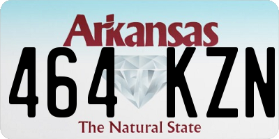 AR license plate 464KZN