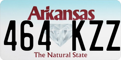 AR license plate 464KZZ
