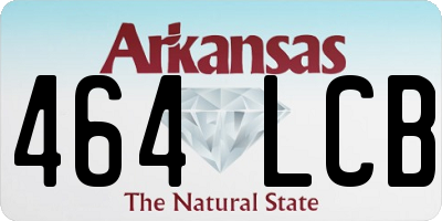 AR license plate 464LCB