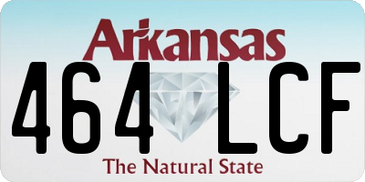 AR license plate 464LCF