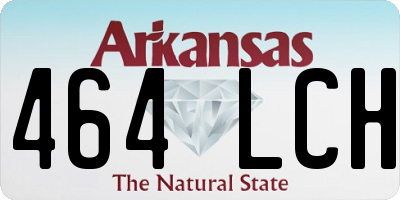 AR license plate 464LCH