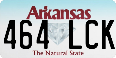 AR license plate 464LCK