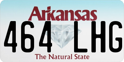 AR license plate 464LHG