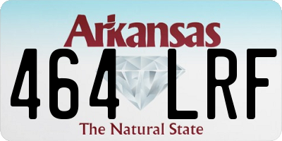AR license plate 464LRF