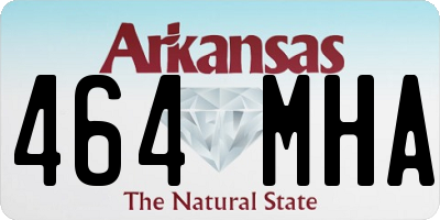 AR license plate 464MHA