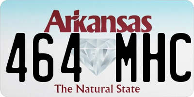 AR license plate 464MHC
