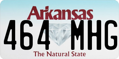 AR license plate 464MHG