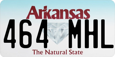 AR license plate 464MHL