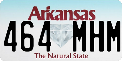 AR license plate 464MHM