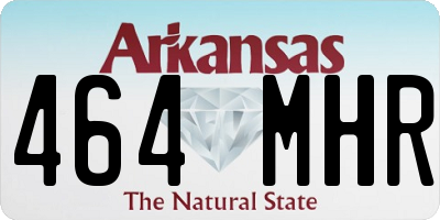 AR license plate 464MHR