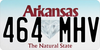 AR license plate 464MHV