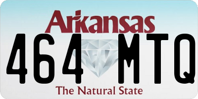 AR license plate 464MTQ