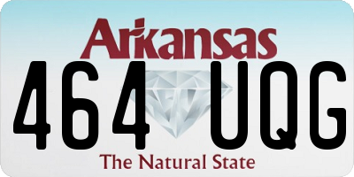AR license plate 464UQG