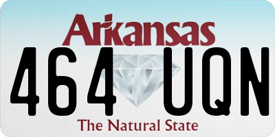 AR license plate 464UQN