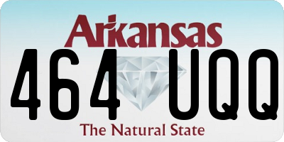 AR license plate 464UQQ