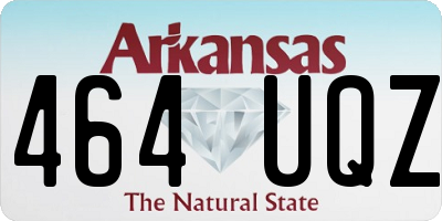 AR license plate 464UQZ