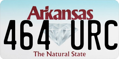 AR license plate 464URC