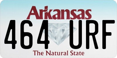 AR license plate 464URF