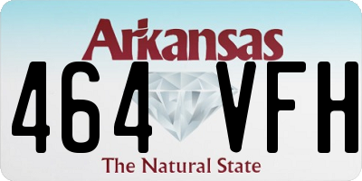 AR license plate 464VFH