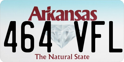 AR license plate 464VFL