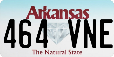 AR license plate 464VNE