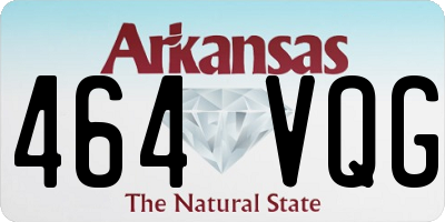 AR license plate 464VQG