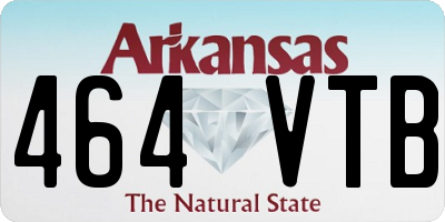 AR license plate 464VTB