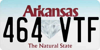 AR license plate 464VTF
