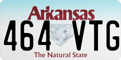AR license plate 464VTG