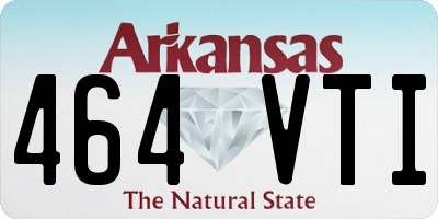 AR license plate 464VTI