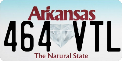 AR license plate 464VTL
