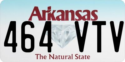 AR license plate 464VTV