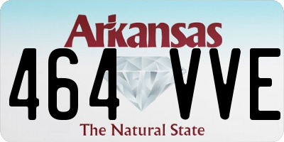 AR license plate 464VVE