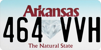 AR license plate 464VVH