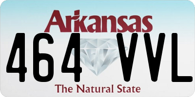 AR license plate 464VVL