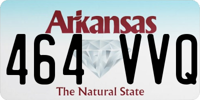AR license plate 464VVQ