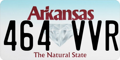 AR license plate 464VVR