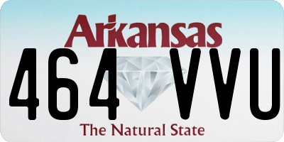 AR license plate 464VVU