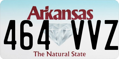 AR license plate 464VVZ