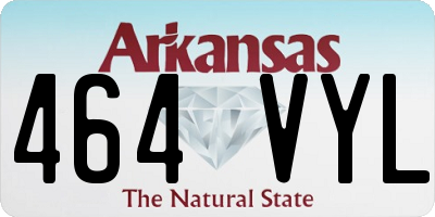 AR license plate 464VYL