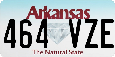 AR license plate 464VZE