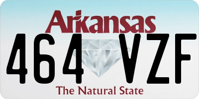 AR license plate 464VZF