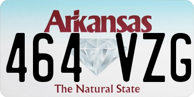 AR license plate 464VZG