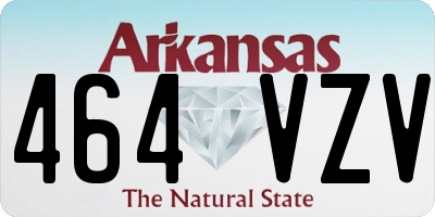 AR license plate 464VZV