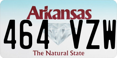 AR license plate 464VZW