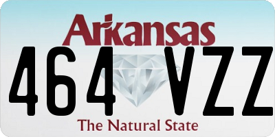 AR license plate 464VZZ
