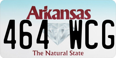 AR license plate 464WCG