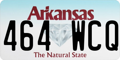 AR license plate 464WCQ