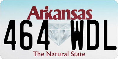 AR license plate 464WDL